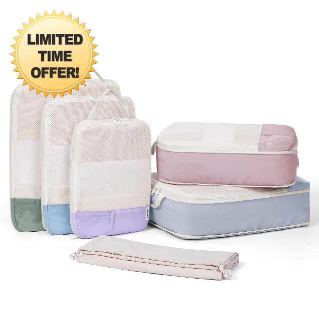 Narwey Packing Cubes for Suitcases