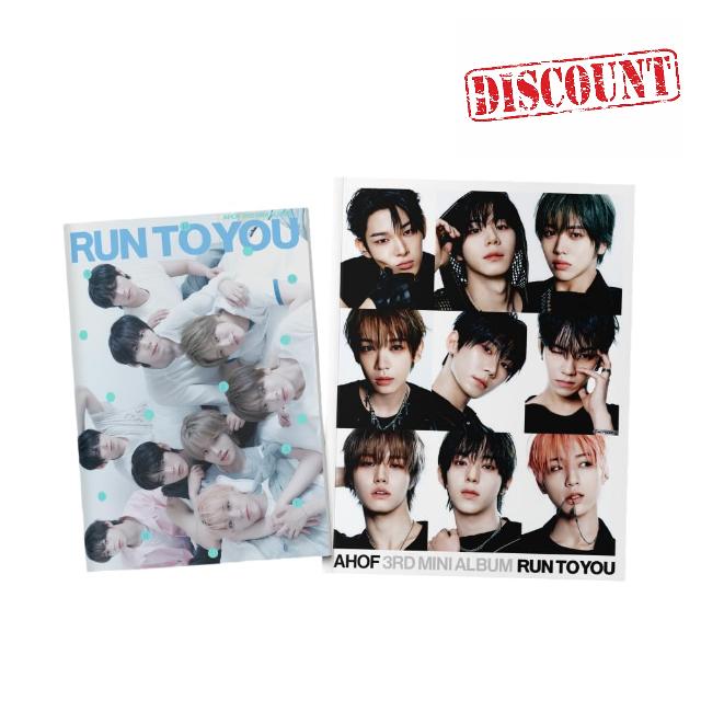 Ahof - 3rd Mini Album RUN TO YOU CD (2 versions SET)