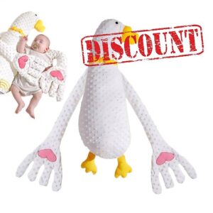 Hug Pillow | Palm Hand 3 Speed Startle Prevention Pat Pillow | Pregnancy Duck Aid Companion for Bed Maternity & Ca