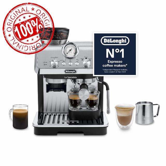 De'Longhi La Specialista Metal Barista Pump Espresso Machine