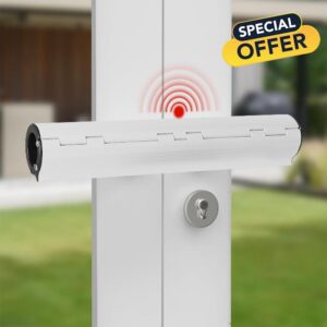 Patio Door Security Lock with Anti-Theft Alarm