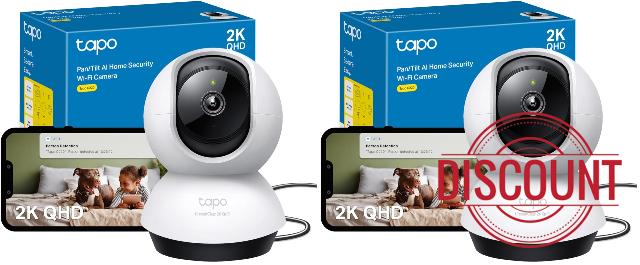 Tapo C220 2K Pan/Tilt Indoor Camera