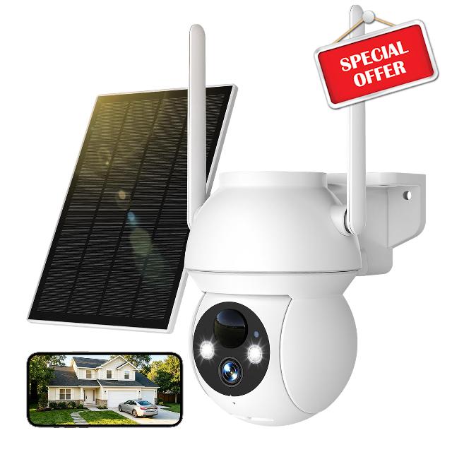 YOTON Solar Security Cameras Wireless Outdoor