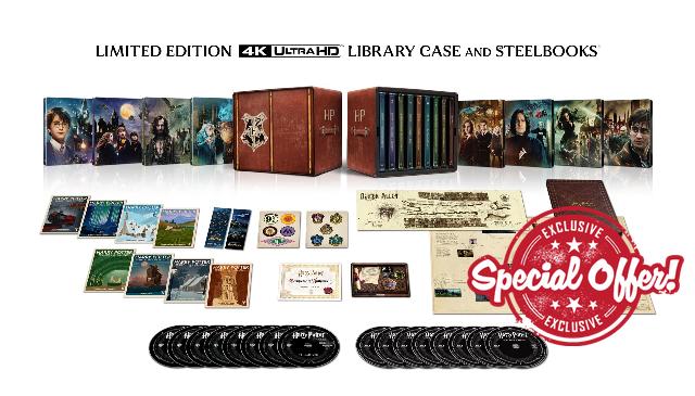 Harry Potter 25th Anniversary SteelBook Collection [4K Ultra HD] [2001-2011]