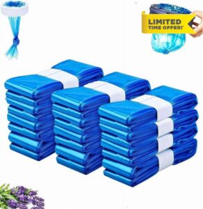 16-Pack Nappy Bin Refills - Nappy Bin Refill Bags compatible with Tommee Tippee Twist & Click Refill - Odor Lock and Germ Protection - Baby Diaper Pail Line
