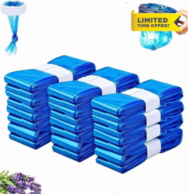 16-Pack Nappy Bin Refills - Nappy Bin Refill Bags compatible with Tommee Tippee Twist & Click Refill - Odor Lock and Germ Protection - Baby Diaper Pail Line