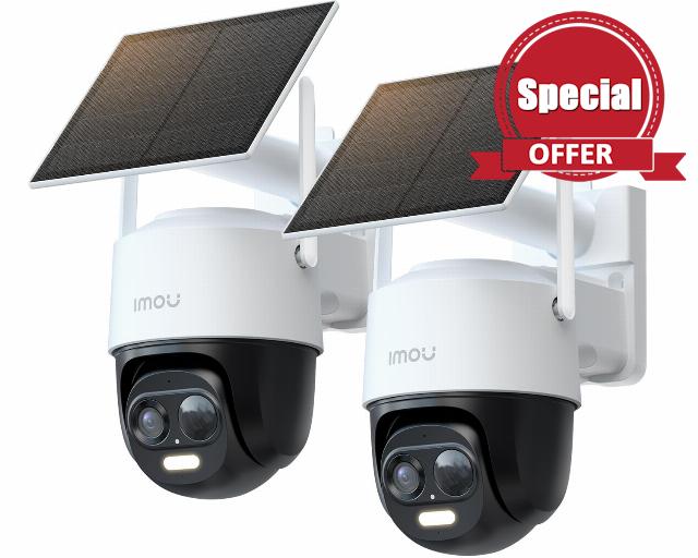 Imou 2K Solar Security Camera Outdoor Wireless