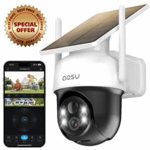 aosu 2K/3MP WiFi Security Camera Outdoor Wireless