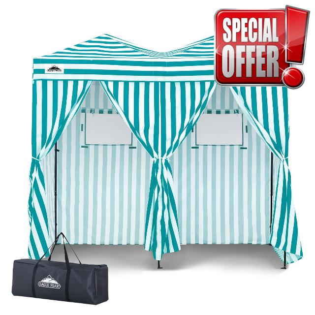 EAGLE PEAK Outdoor Pop Up Changing Room 8x4 ft