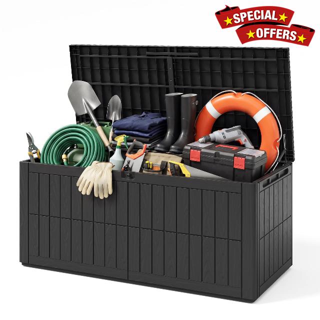 UDPATIO Garden Storage Box 680L