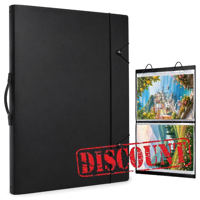Large Capacity Puzzle Storage Box for Jigsaw Organization