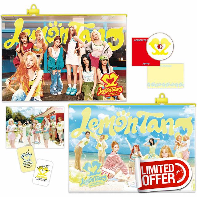 Lemon Tang 2nd Mini Album [Photobook Ver. / Random] + 4 Extra Photocards