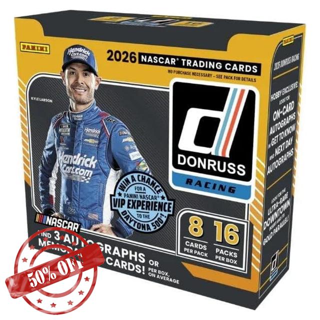 Panini 2026 Donruss Racing Hobby Box