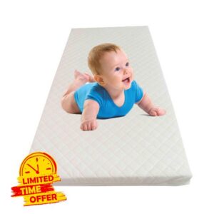 Cot Bed Waterproof Baby Mattress (115x63x5cm) | Cot Bed Size