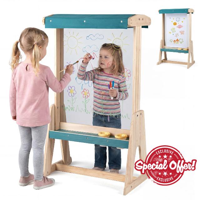 COSTWAY Kids Art Easel