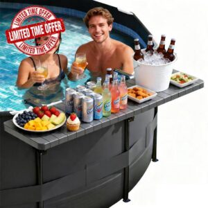 CLICLIET Pool Bar for Above Ground Pool