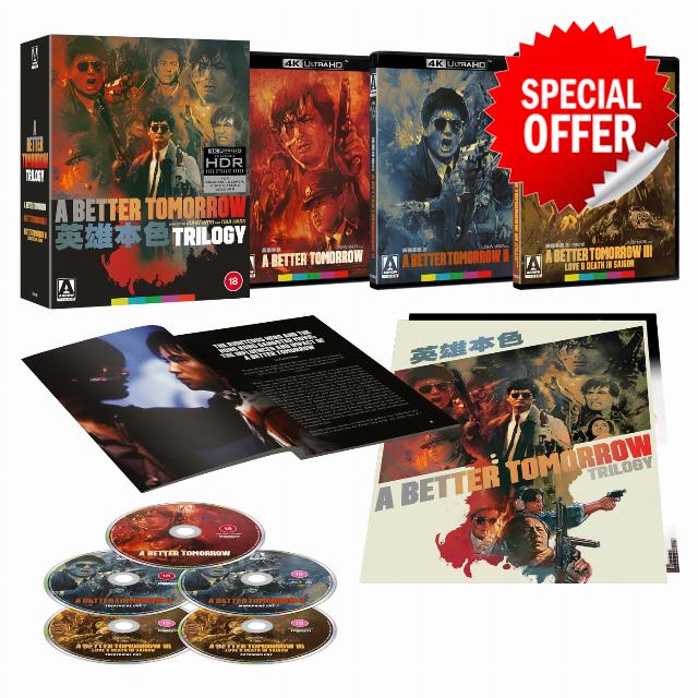 A Better Tomorrow Trilogy Limited Edition 4K UHD