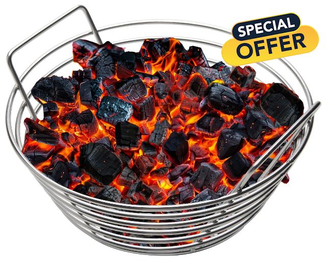 Replacement Kamado Joe JR Charcoal Grill Basket
