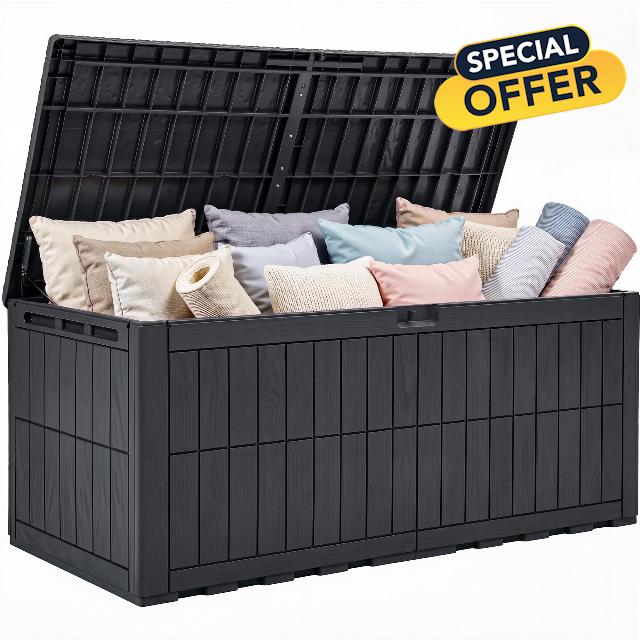 YITAHOME 833L Large Outdoor Garden Storage Box