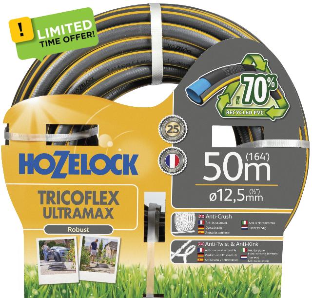 HOZELOCK - Ultramax Hose 12.5mm x 50 m