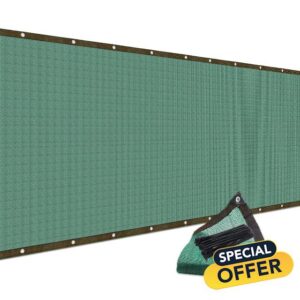 Privacy Screen Fence 2M x 15M – Outdoor Fence Covering with 90% Shading