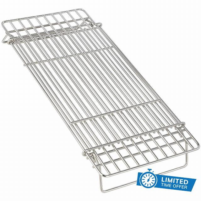 Warming Rack for Blackstone Griddle 17 22 28 Adjustable Cooking Grill Racks Grates Taco Hot Dog Upper Shelf for Weber Traeger Nexgrill PitBoss Accessories Tabletop Flat Top BBQ Cooling Grid