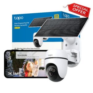 Tapo C630 KIT 3K 5MP Solar Security Camera Outdoor Wireless