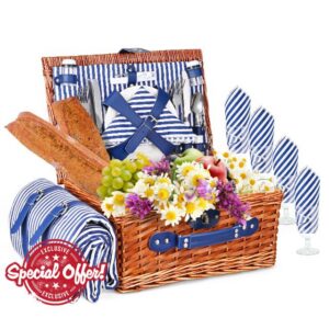 Picnic Basket for 4 Persons