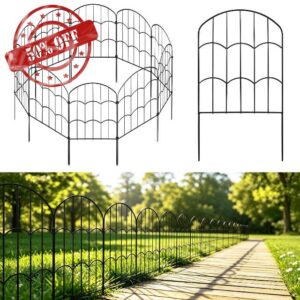 No Dig Decorative Garden Fence