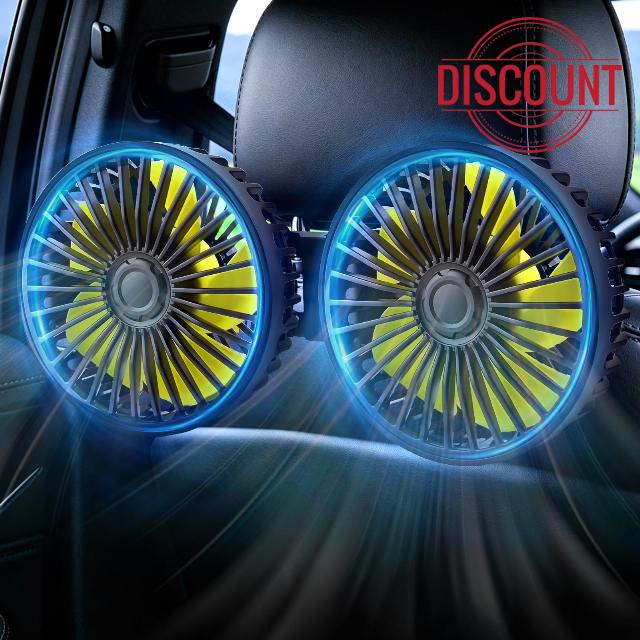 XOOL Car Fan for Backseat Kids