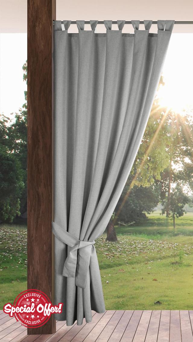 Eurofirany Garden Outdoor Curtain with Loops