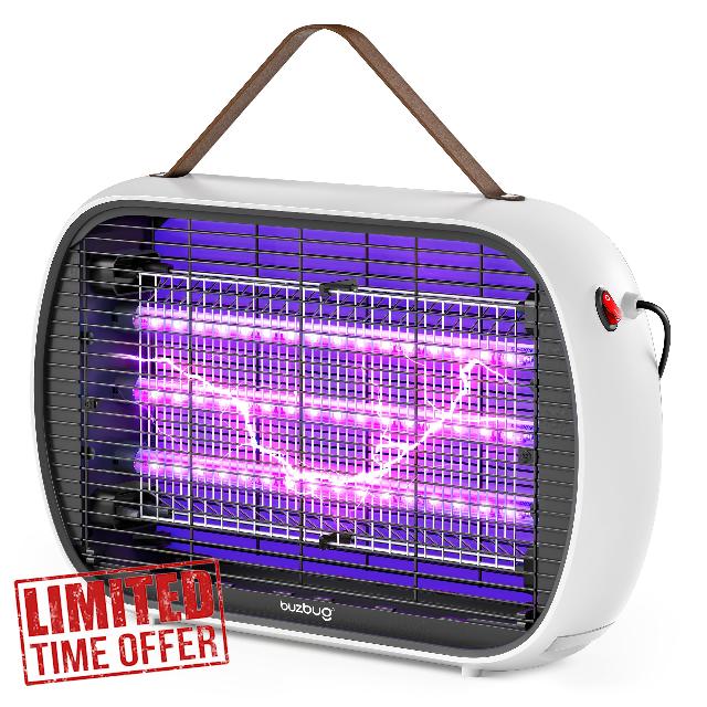 Buzbug Upgraded LED Bug Zapper Indoor
