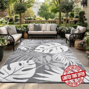 Outdoor Rug for Patios Waterproof