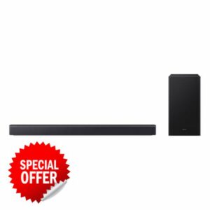 Samsung Soundbar Wireless Subwoofer 2.1Ch 300W Bluetooth Black HW-B46CF/XU