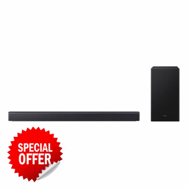 Samsung Soundbar Wireless Subwoofer 2.1Ch 300W Bluetooth Black HW-B46CF/XU