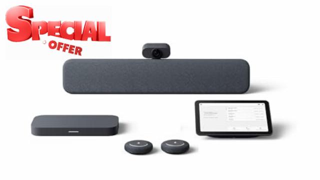 Lenovo Google Meet Series One Gen 1 Medium Plus Room Kit – 12MP Ultra-wide Smart Camera