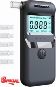 Breathalyzer UK - CE Certified High Accuracy Alcohol Tester