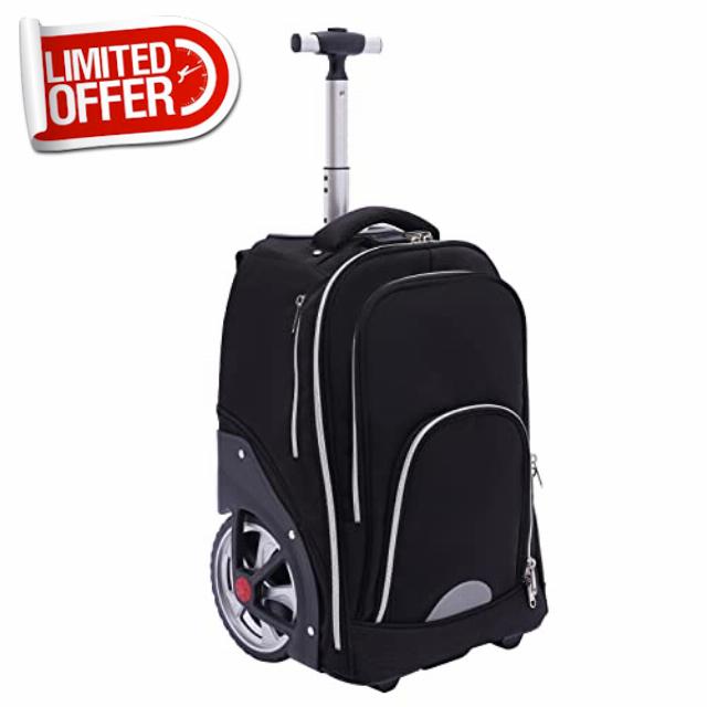 Laptop Backpack with Wheels