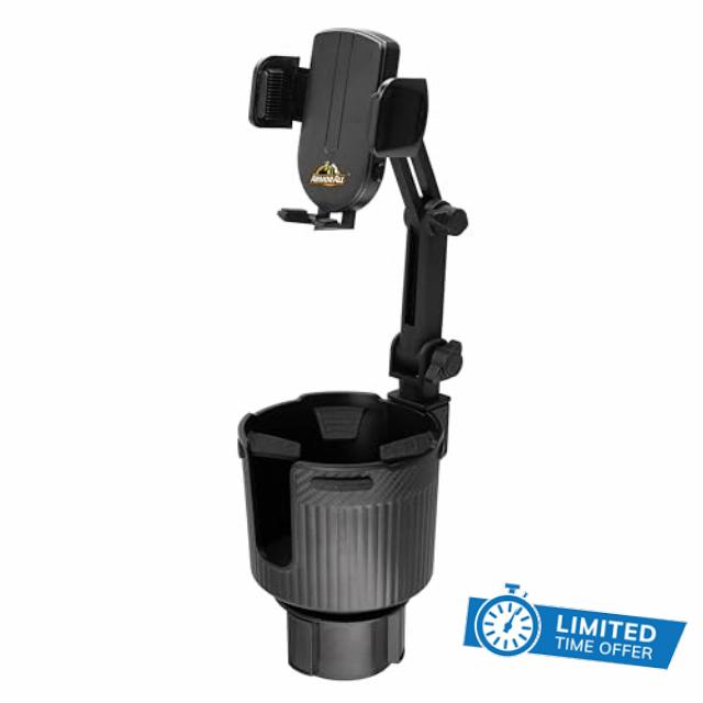 Armor All 2-in-1 Cup Holder Cell Phone Holder