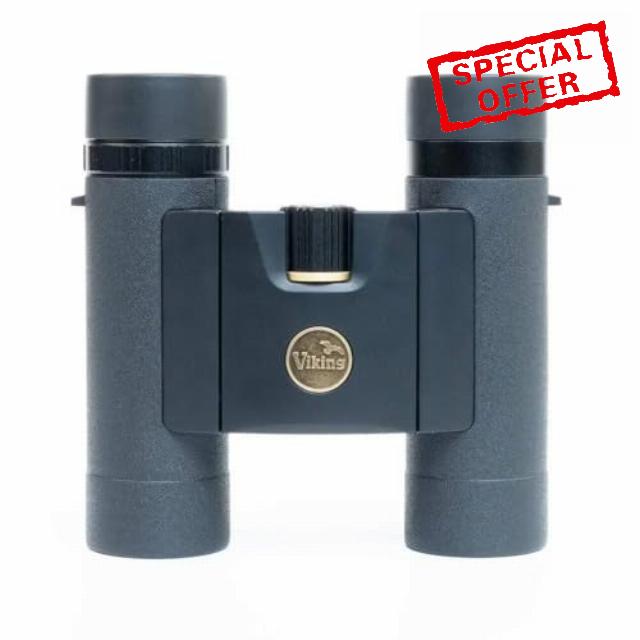 Viking Osprey ED Premium Binoculars – Lightweight Waterproof Pocket Binoculars with Flat Field Optics