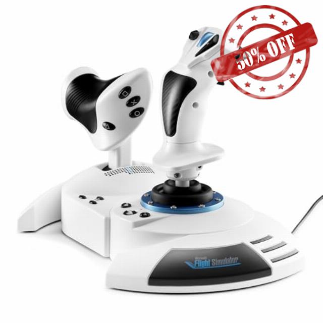 Thrustmaster T.Flight Hotas 5 Microsoft Flight Simulator Edition - PS5 & PC                                                          Officially licensed by Microsoft Flight Simulator 2024 and Sony
