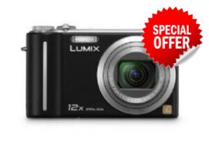 Panasonic Lumix DMC-TZ65 10.3MP Compact Digital Camera with 12x Optical Zoom - Black (Renewed)