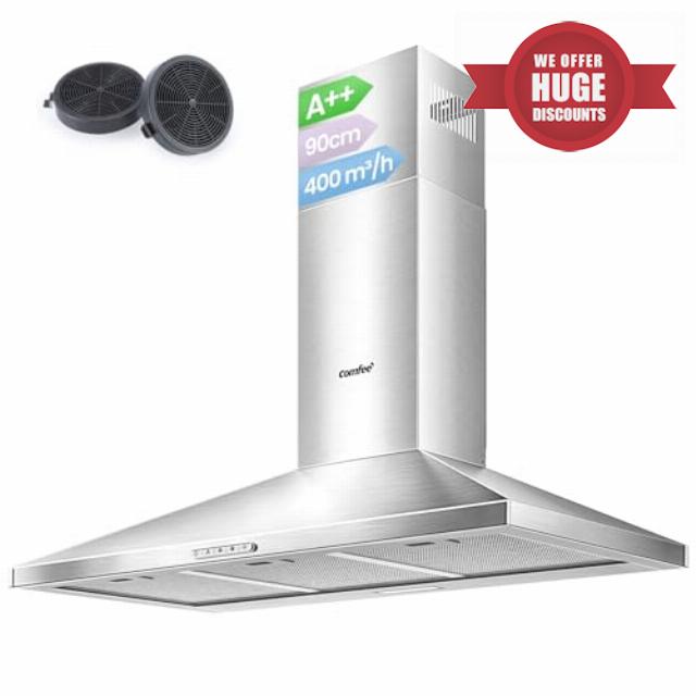 COMFEE' 90cm Chimney Cooker Hood