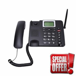 4G LTE Wireless Desk Phone with SIM Card Support
