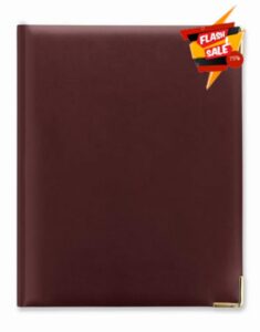 Letts of London Classic Quarto vertical week to view with appointments 2027 diary - Burgundy 27-C32YBY