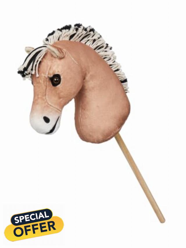 LeMieux Hobby Horse - Oskar - Detachable Stick - Suitable for Ages 3+                                                          Childrens Hobby Horse - Perfect for Hours of Hobby Horsing Fun - Collect Matching Accessories