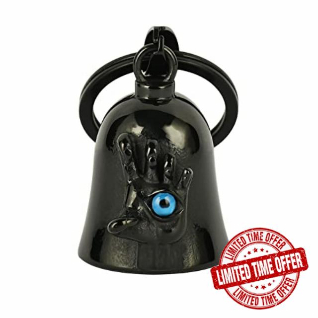Witch's Demon Hand Guardian Bell for Motorbikes: Motorbike Gifts Gremlin Bell Motorcycle