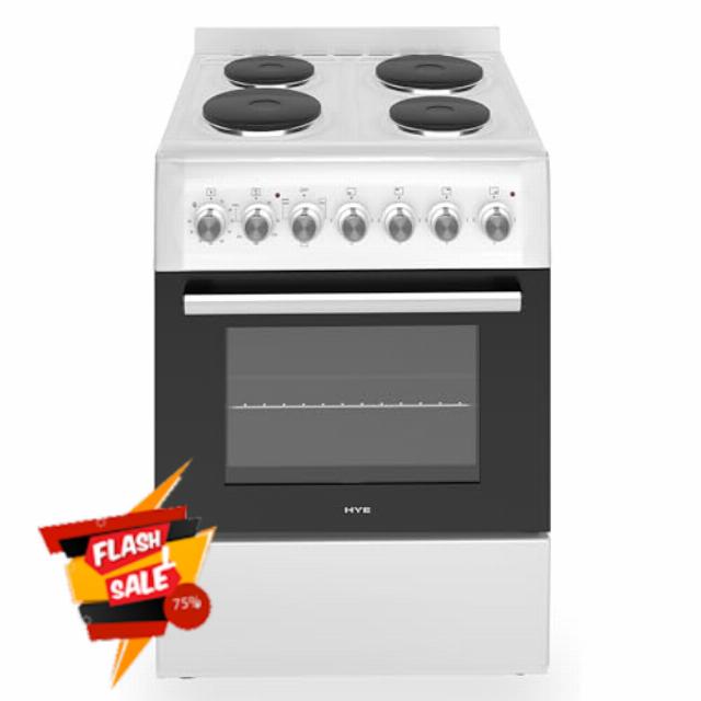 HYE 60cm Freestanding Cooker - Electric Cooker with Kitchen Stove