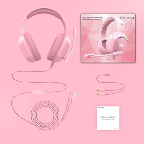 Stereo Wired Noise Cancelling Over-Ear Headphones with Mic