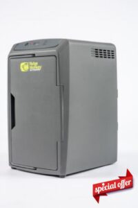 Ridgemonkey Outdoors CombiChilla 18L Electric Cool Box - 12V Portable Thermoelectric Cooler & Food Warmer - Mini Fridge for Camping
